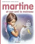 Martine et son ami le moineau..