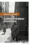 L'administrateur provisoire