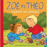 Zoé et Théo soignent les animaux